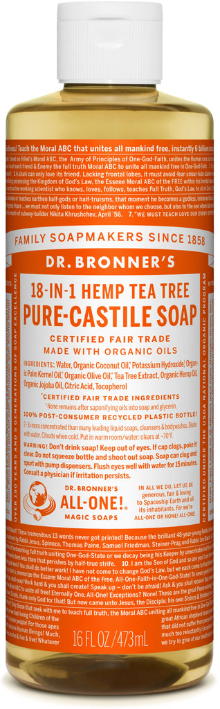 Dr. Bronner's Pure-Castile Liquid Soap