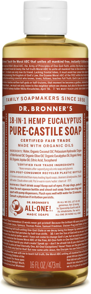 Dr. Bronner'S Pure-Castile Liquid Soap – Florissana